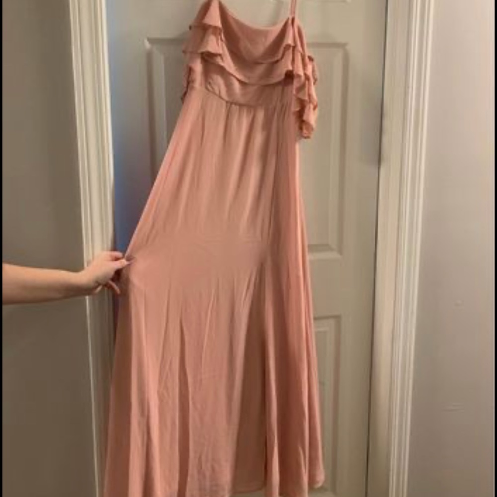 Blush pink formal gown